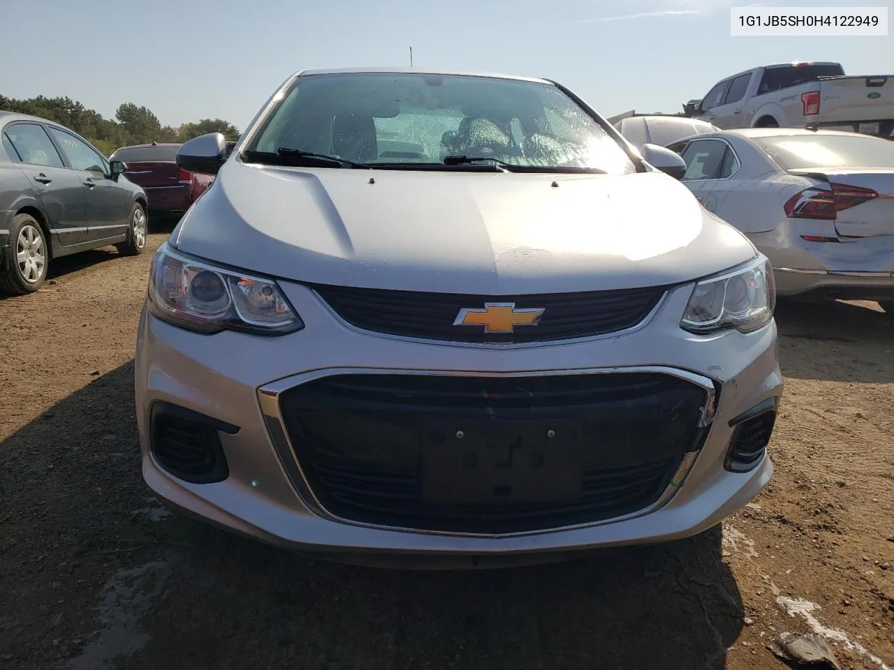 1G1JB5SH0H4122949 2017 Chevrolet Sonic Ls