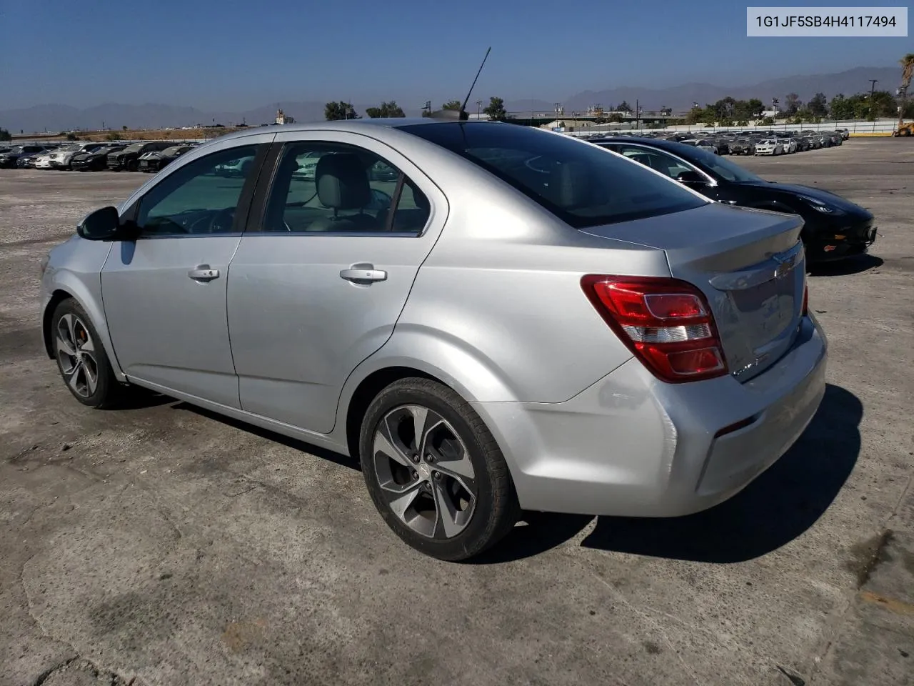 1G1JF5SB4H4117494 2017 Chevrolet Sonic Premier