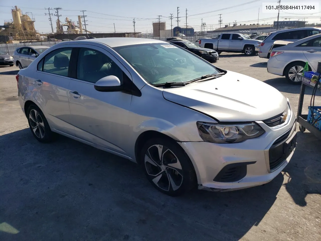 1G1JF5SB4H4117494 2017 Chevrolet Sonic Premier