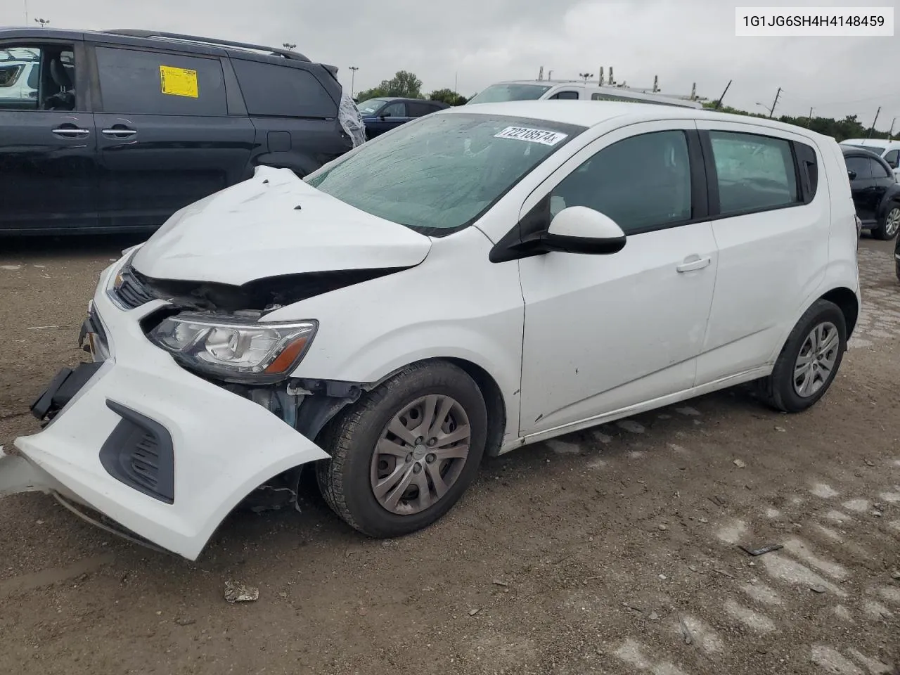 2017 Chevrolet Sonic VIN: 1G1JG6SH4H4148459 Lot: 72218574