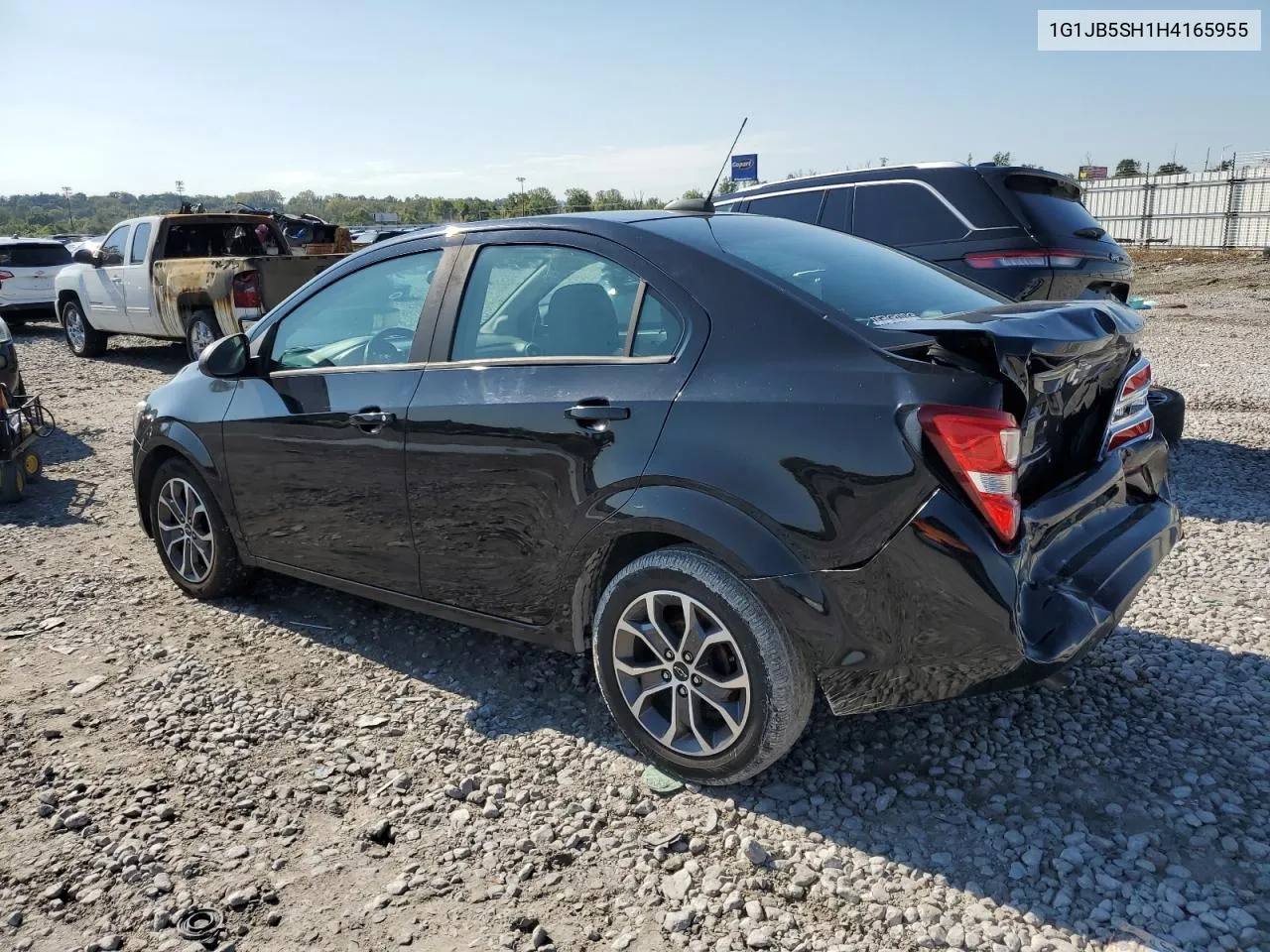 1G1JB5SH1H4165955 2017 Chevrolet Sonic Ls