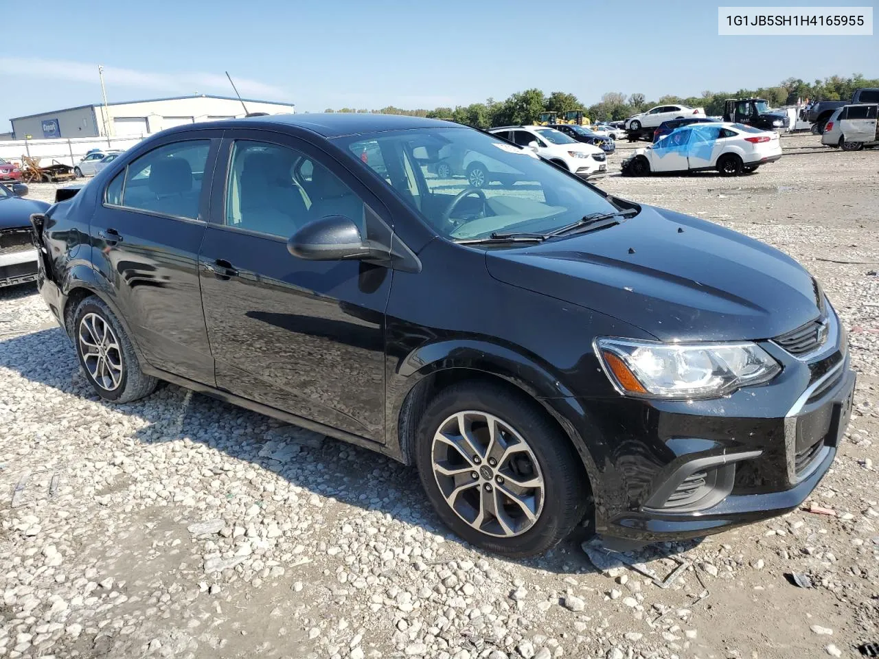 2017 Chevrolet Sonic Ls VIN: 1G1JB5SH1H4165955 Lot: 72925124