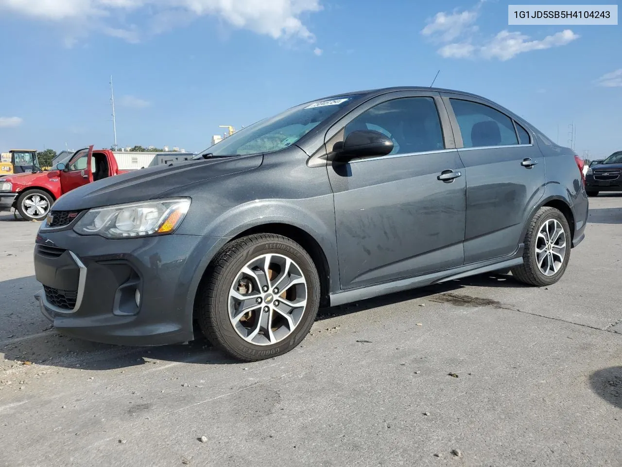 2017 Chevrolet Sonic Lt VIN: 1G1JD5SB5H4104243 Lot: 73046754