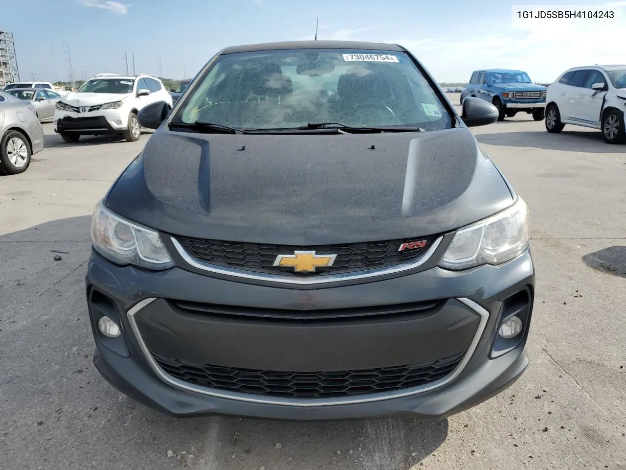 2017 Chevrolet Sonic Lt VIN: 1G1JD5SB5H4104243 Lot: 73046754