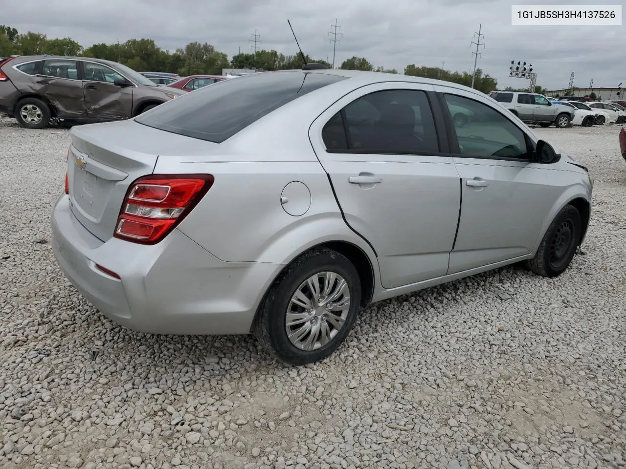 2017 Chevrolet Sonic Ls VIN: 1G1JB5SH3H4137526 Lot: 73409884