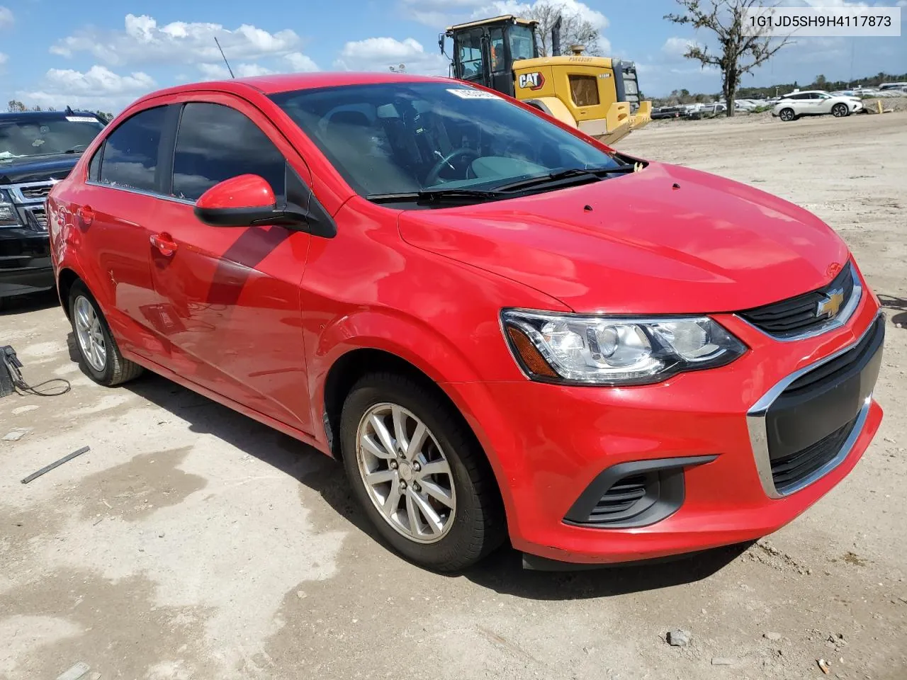 2017 Chevrolet Sonic Lt VIN: 1G1JD5SH9H4117873 Lot: 74334994