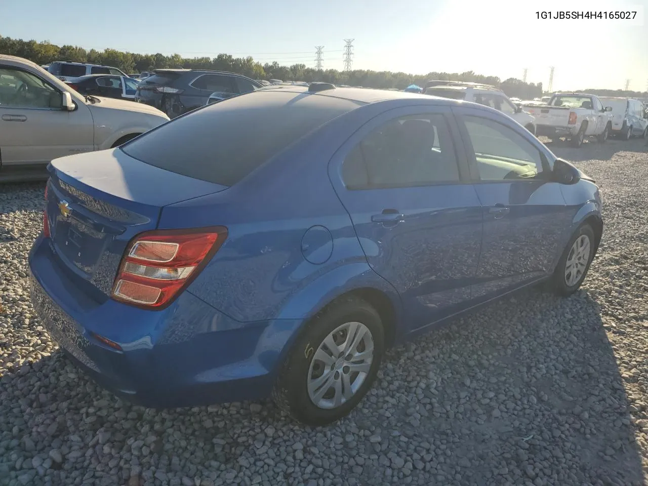 2017 Chevrolet Sonic Ls VIN: 1G1JB5SH4H4165027 Lot: 76505424