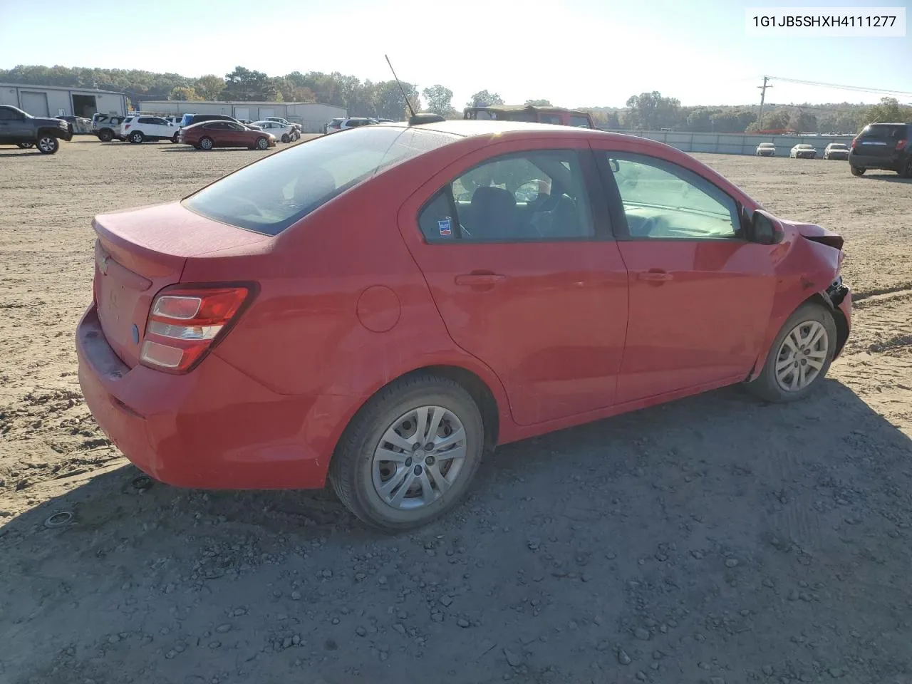 2017 Chevrolet Sonic Ls VIN: 1G1JB5SHXH4111277 Lot: 76552124