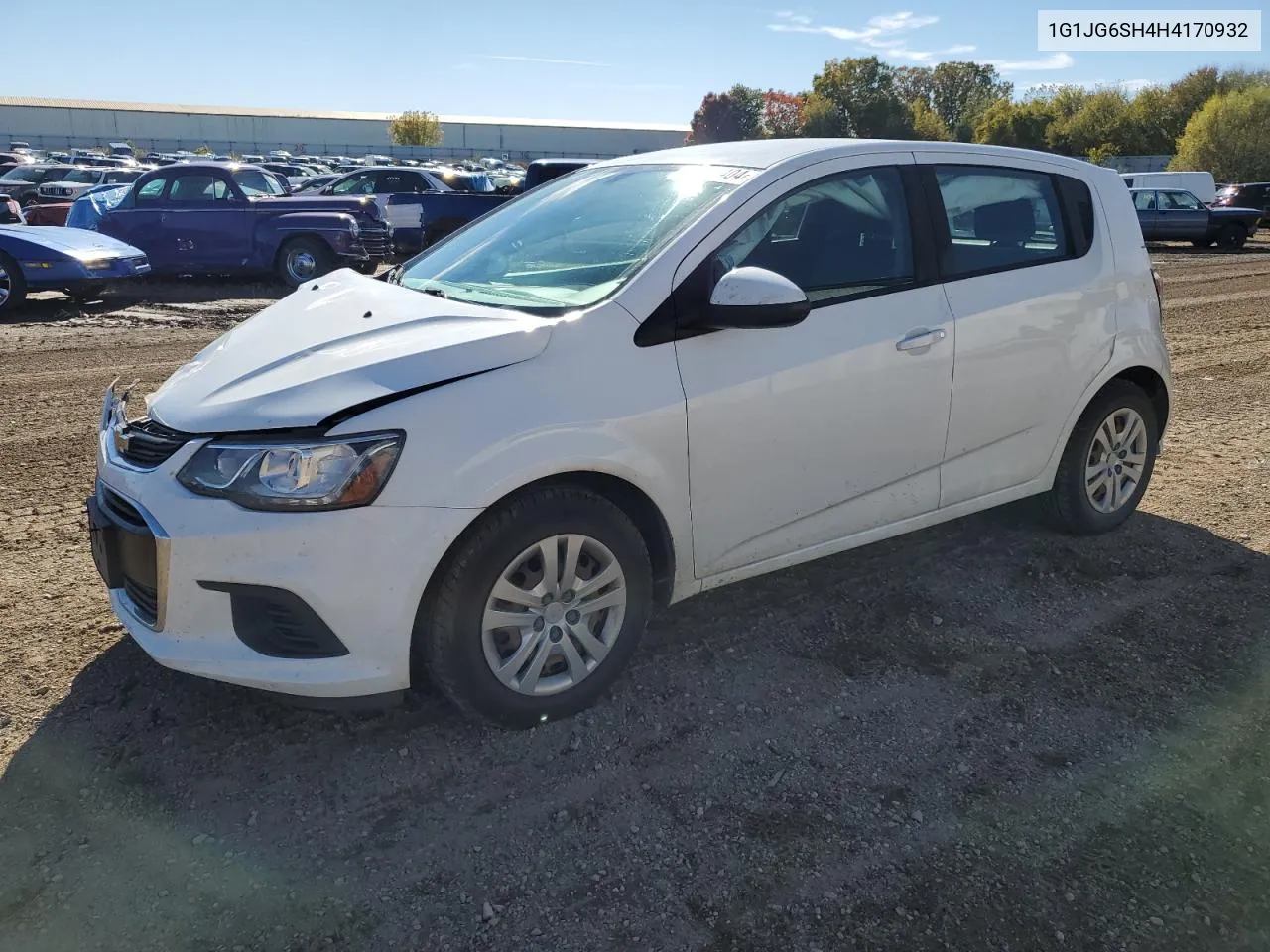 2017 Chevrolet Sonic VIN: 1G1JG6SH4H4170932 Lot: 76584404