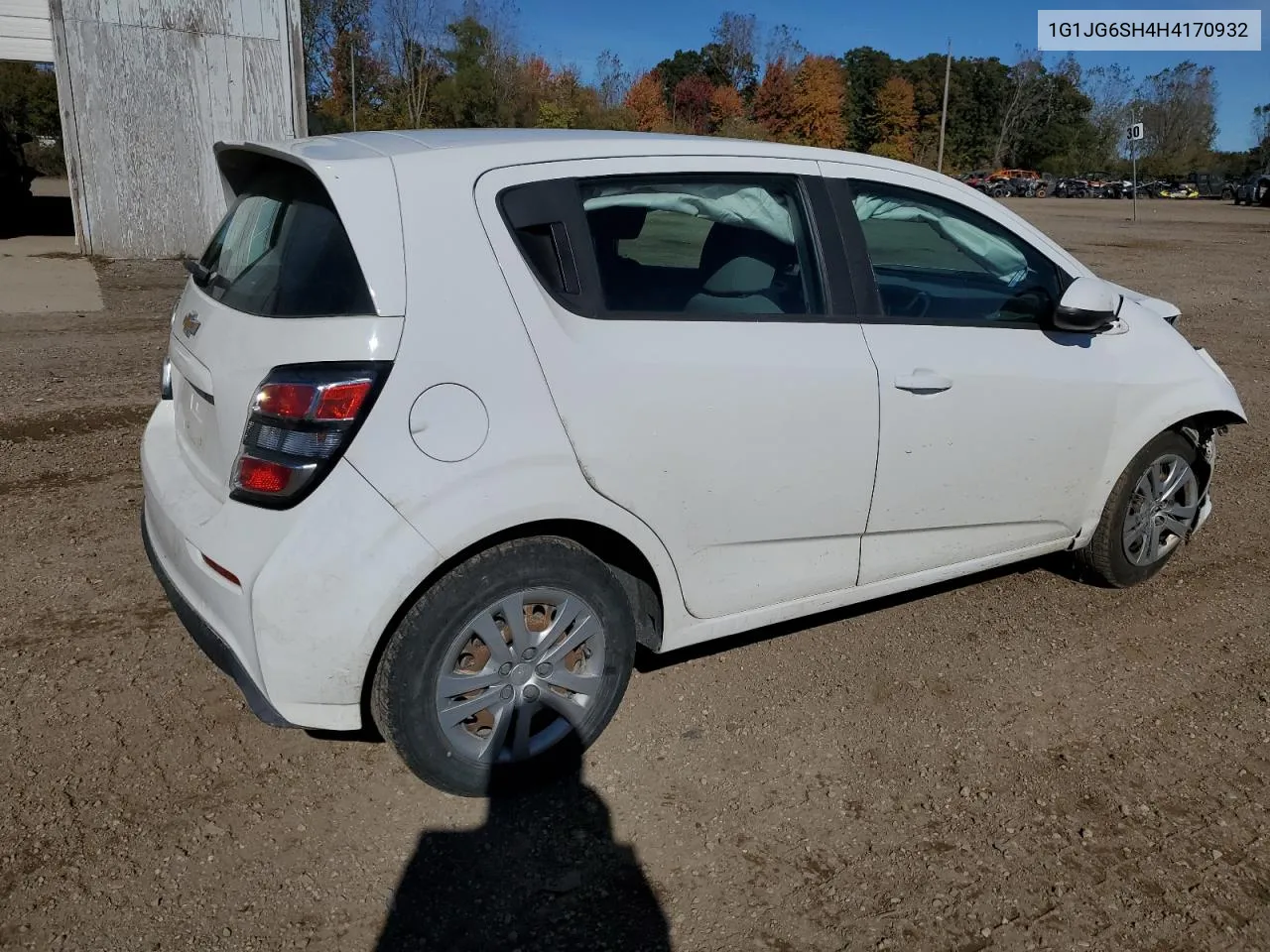 2017 Chevrolet Sonic VIN: 1G1JG6SH4H4170932 Lot: 76584404