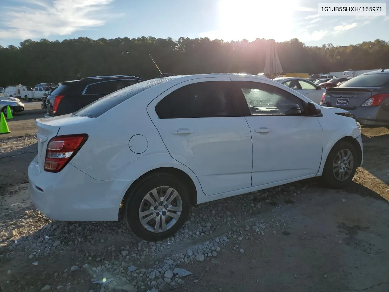 2017 Chevrolet Sonic Ls VIN: 1G1JB5SHXH4165971 Lot: 76759584