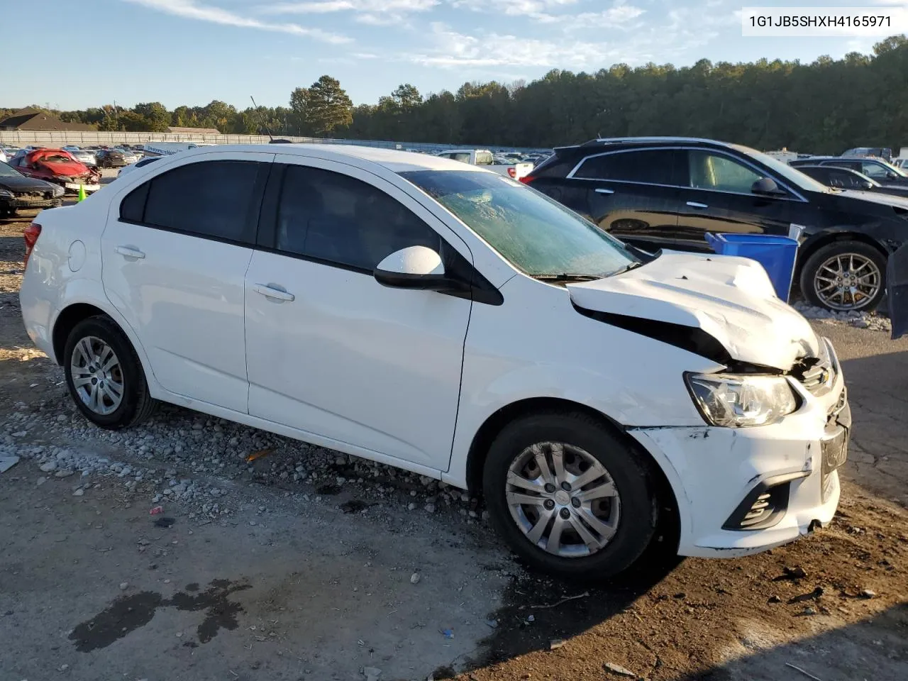 2017 Chevrolet Sonic Ls VIN: 1G1JB5SHXH4165971 Lot: 76759584