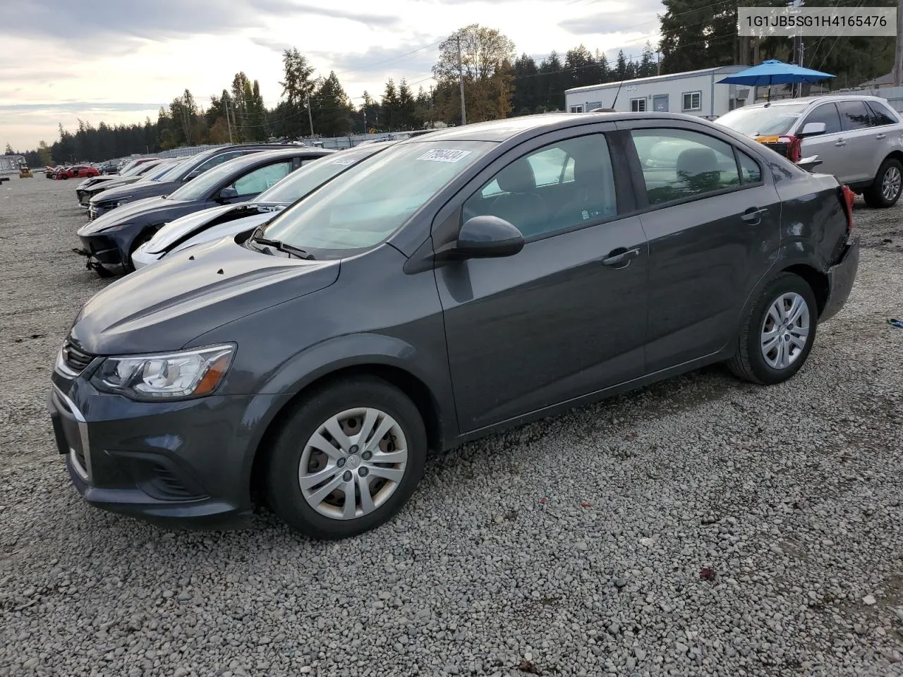 2017 Chevrolet Sonic Ls VIN: 1G1JB5SG1H4165476 Lot: 77964434