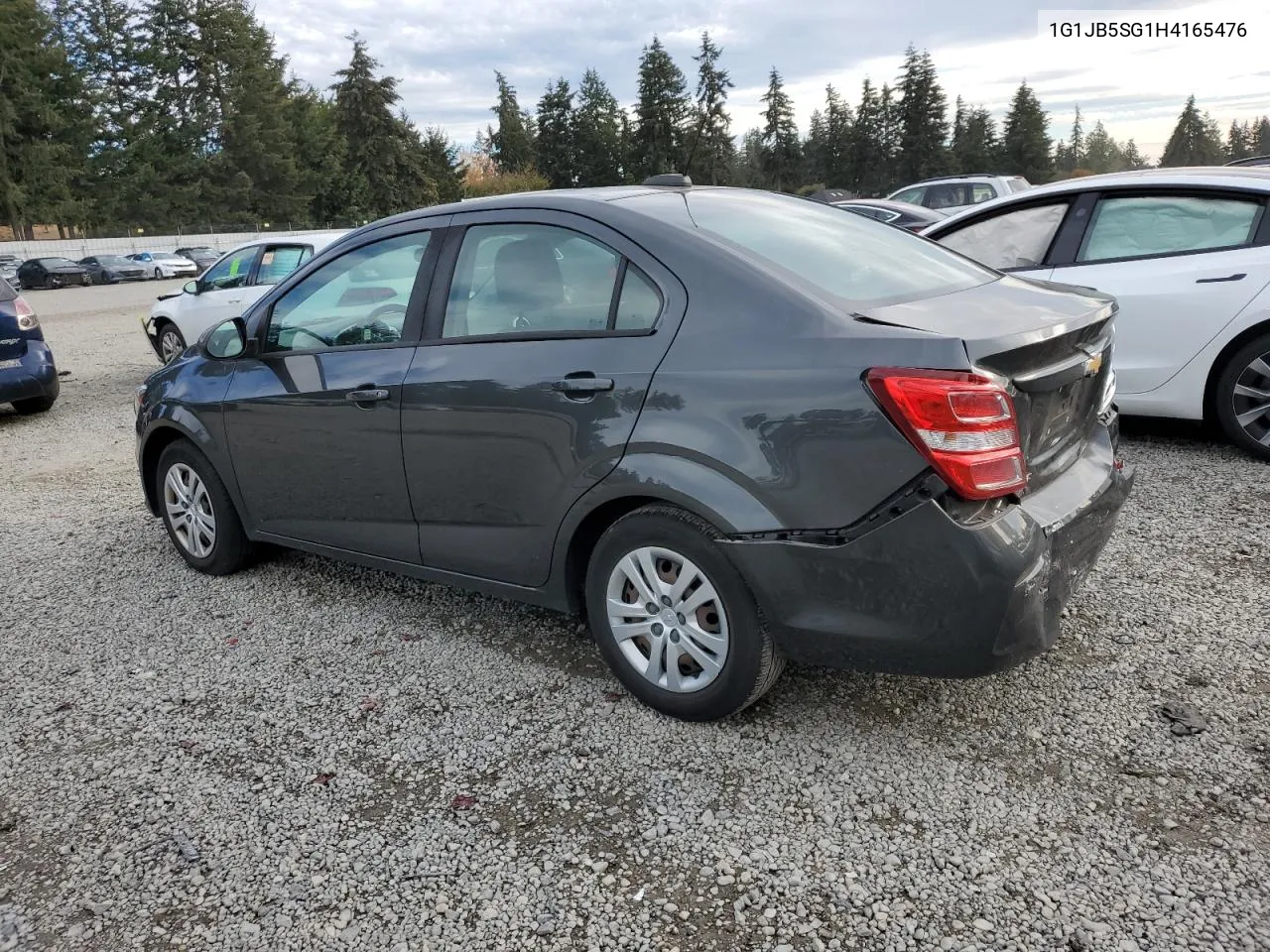 2017 Chevrolet Sonic Ls VIN: 1G1JB5SG1H4165476 Lot: 77964434