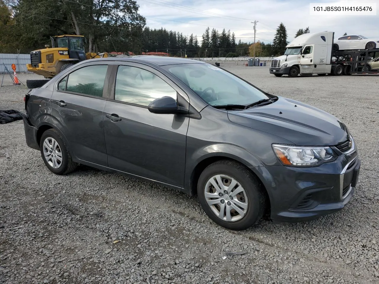 2017 Chevrolet Sonic Ls VIN: 1G1JB5SG1H4165476 Lot: 77964434