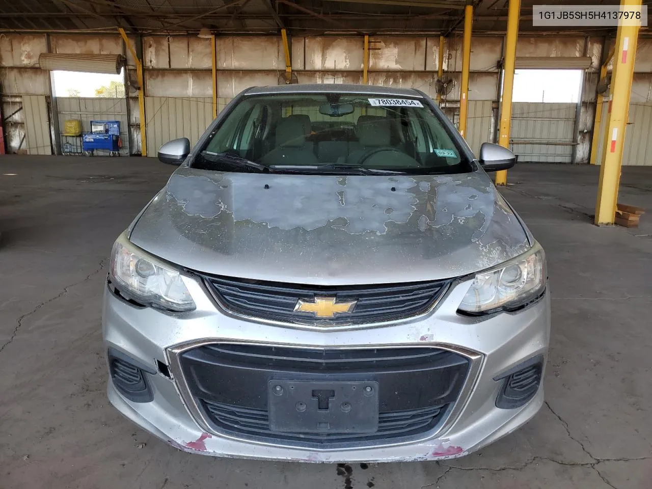 2017 Chevrolet Sonic Ls VIN: 1G1JB5SH5H4137978 Lot: 78038454