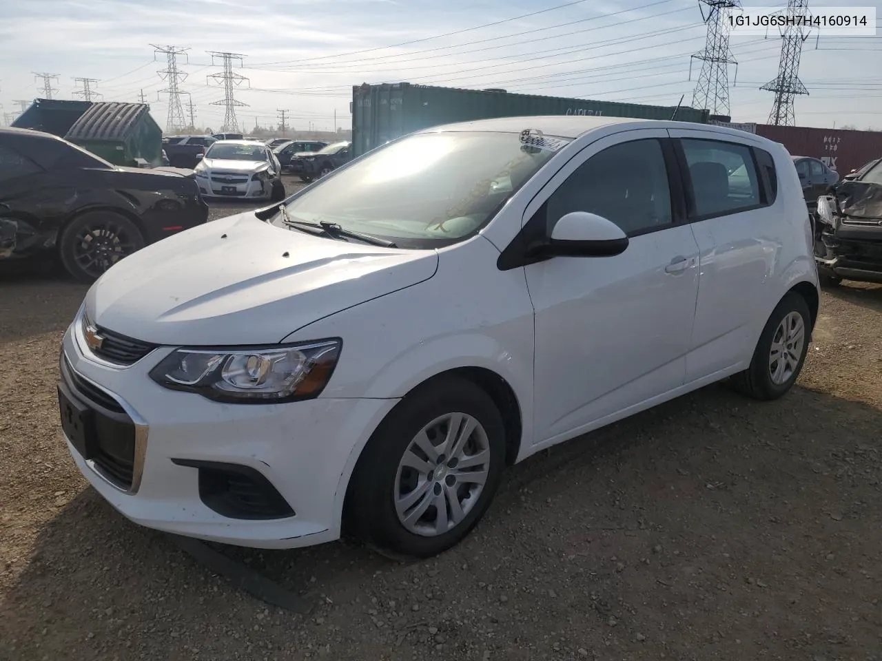 2017 Chevrolet Sonic VIN: 1G1JG6SH7H4160914 Lot: 78388024