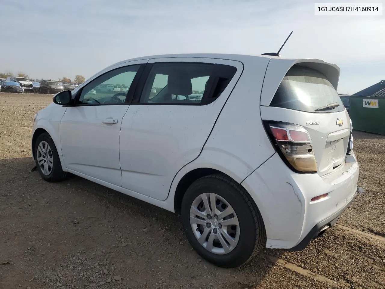 2017 Chevrolet Sonic VIN: 1G1JG6SH7H4160914 Lot: 78388024