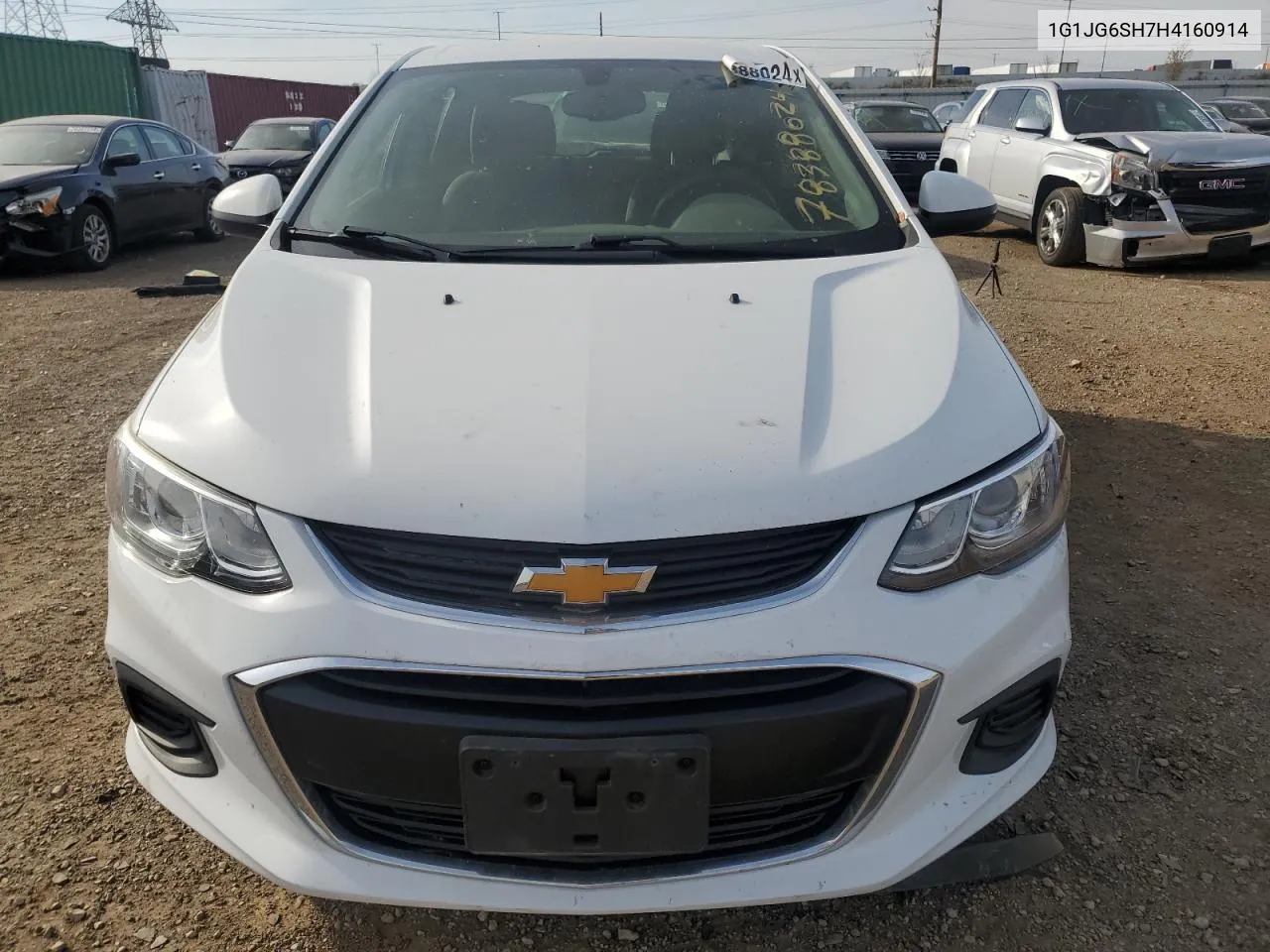 2017 Chevrolet Sonic VIN: 1G1JG6SH7H4160914 Lot: 78388024