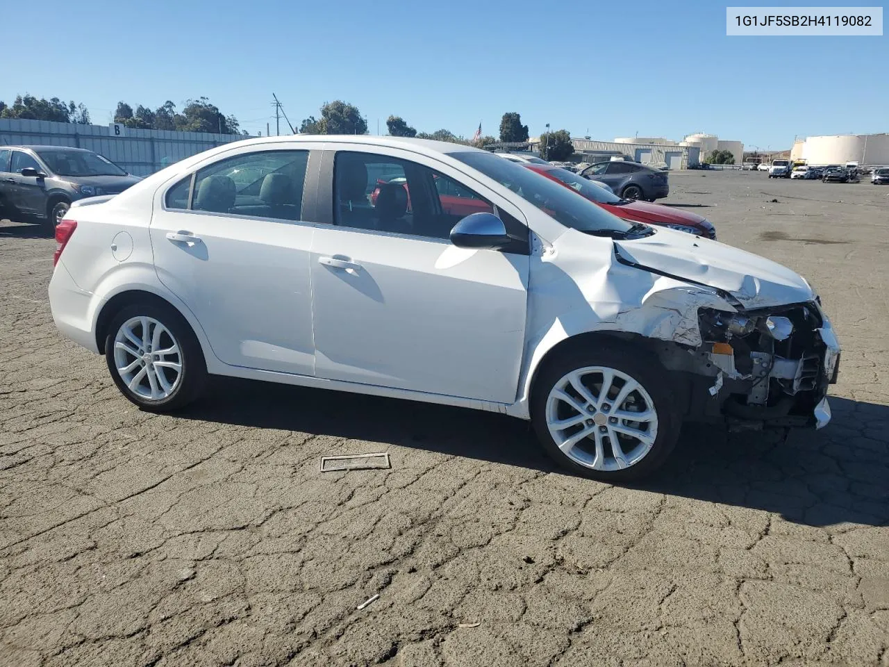 2017 Chevrolet Sonic Premier VIN: 1G1JF5SB2H4119082 Lot: 78436824