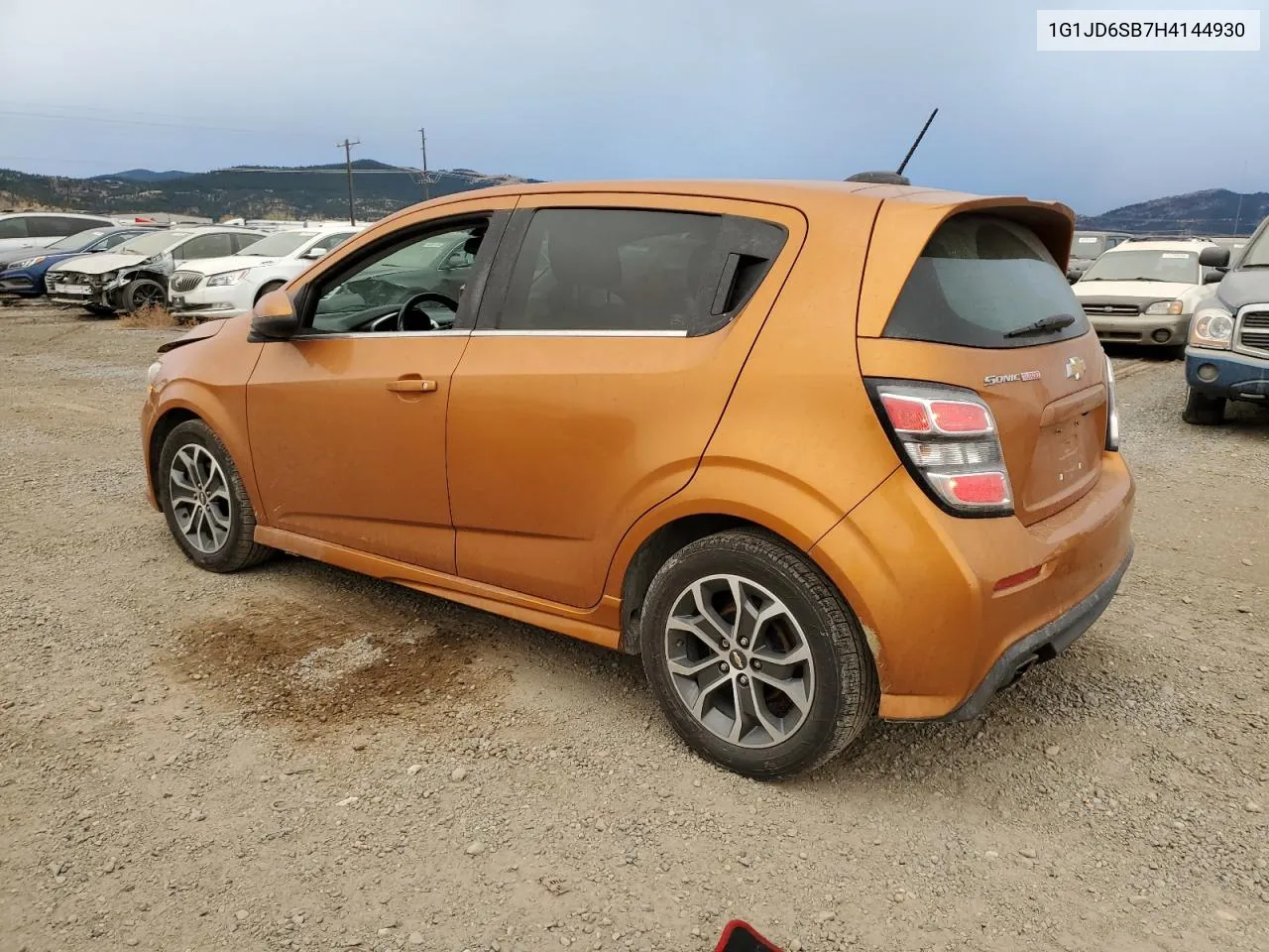 2017 Chevrolet Sonic Lt VIN: 1G1JD6SB7H4144930 Lot: 78539394