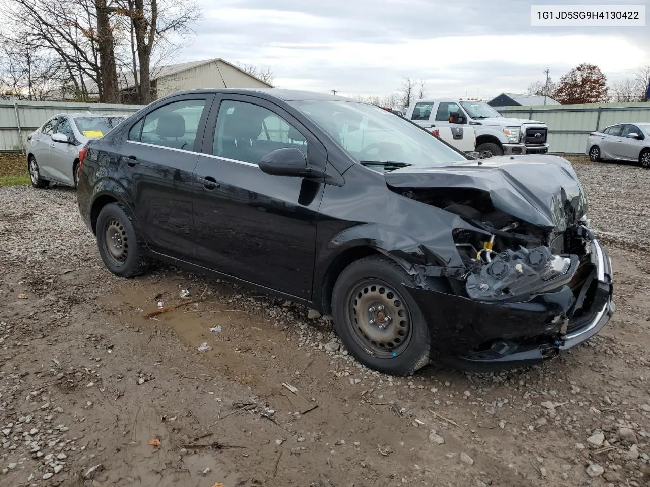 2017 Chevrolet Sonic Lt VIN: 1G1JD5SG9H4130422 Lot: 78650714