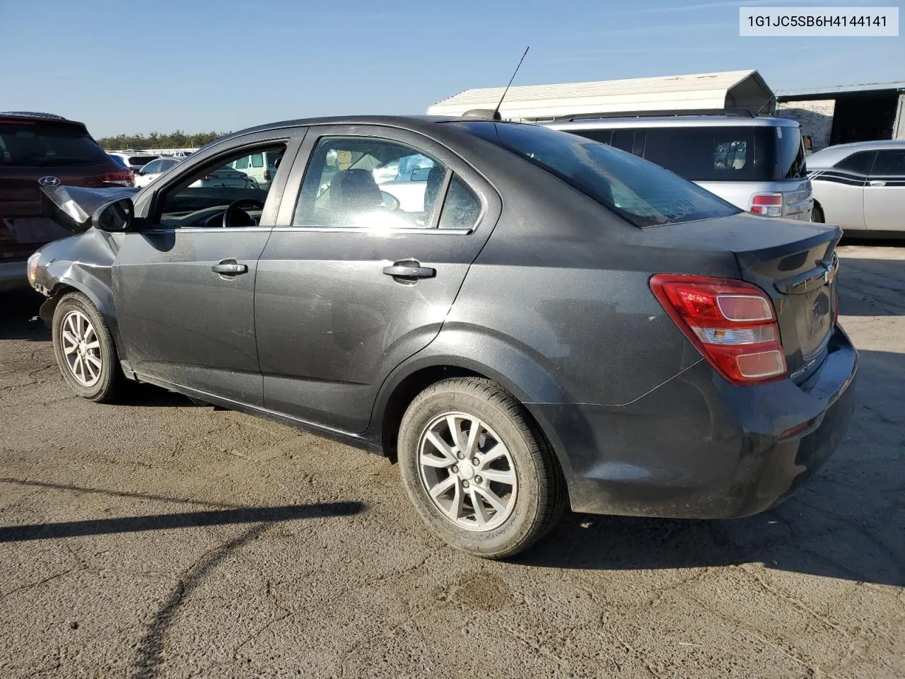 2017 Chevrolet Sonic Lt VIN: 1G1JC5SB6H4144141 Lot: 78840424