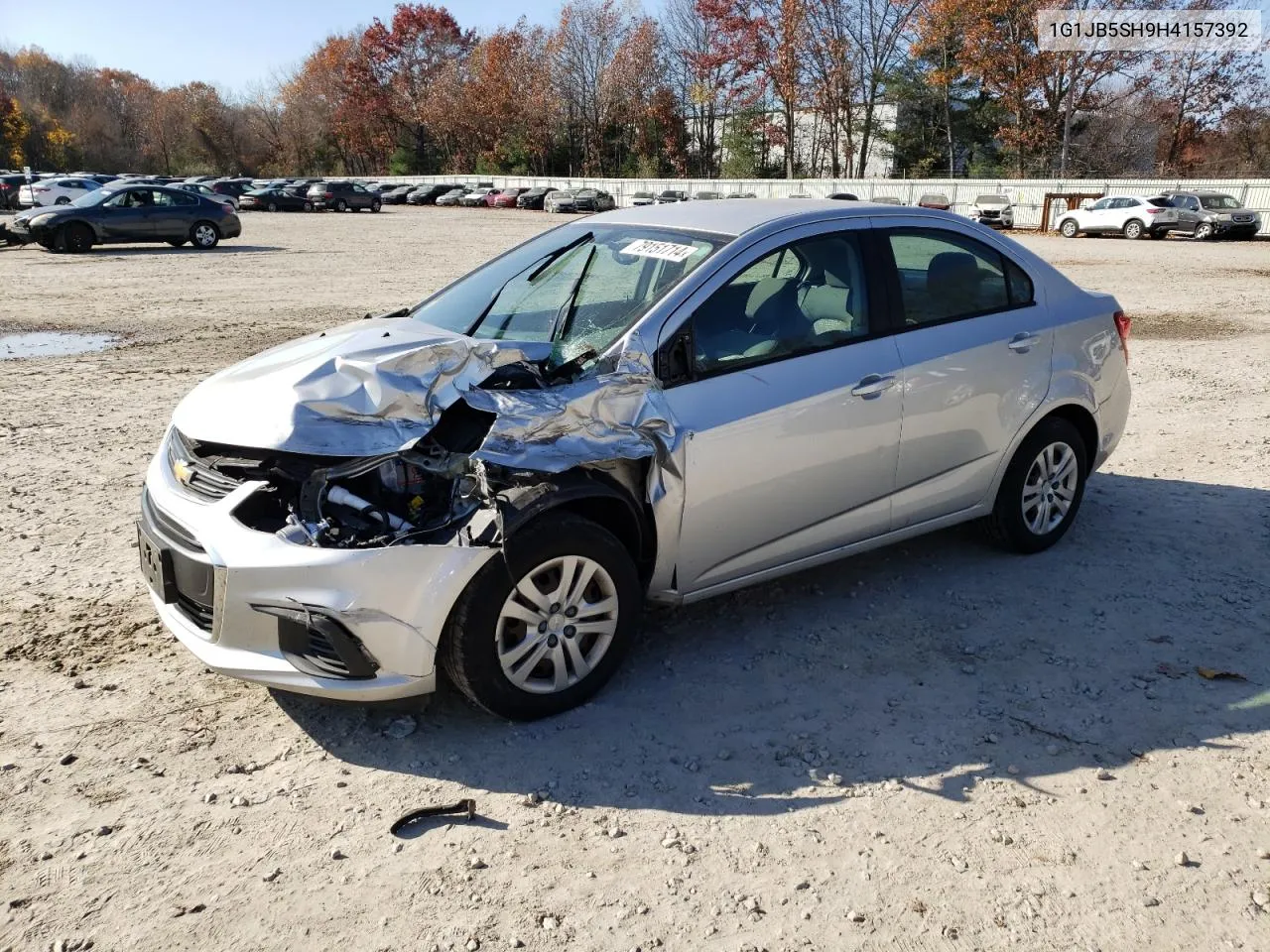 2017 Chevrolet Sonic Ls VIN: 1G1JB5SH9H4157392 Lot: 79151714