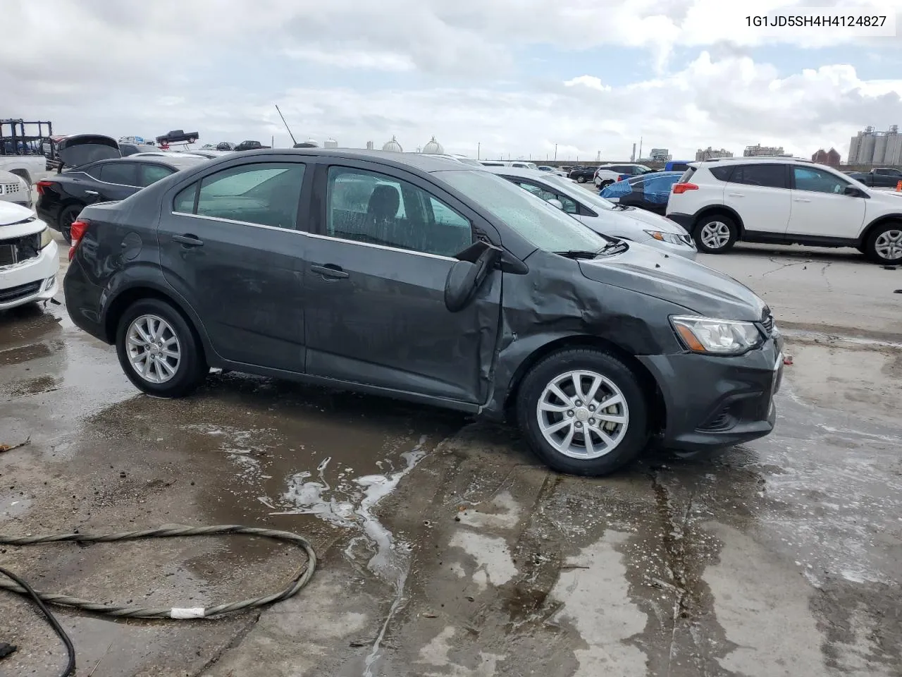 2017 Chevrolet Sonic Lt VIN: 1G1JD5SH4H4124827 Lot: 79459114