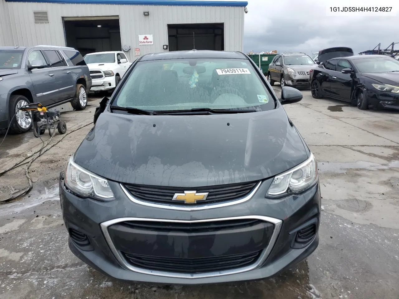 2017 Chevrolet Sonic Lt VIN: 1G1JD5SH4H4124827 Lot: 79459114