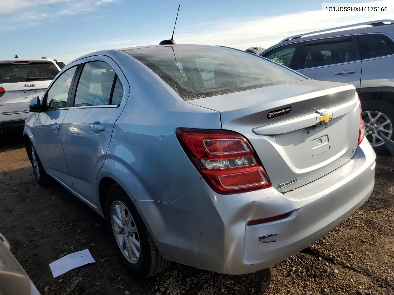 2017 Chevrolet Sonic Lt VIN: 1G1JD5SHXH4175166 Lot: 79902844