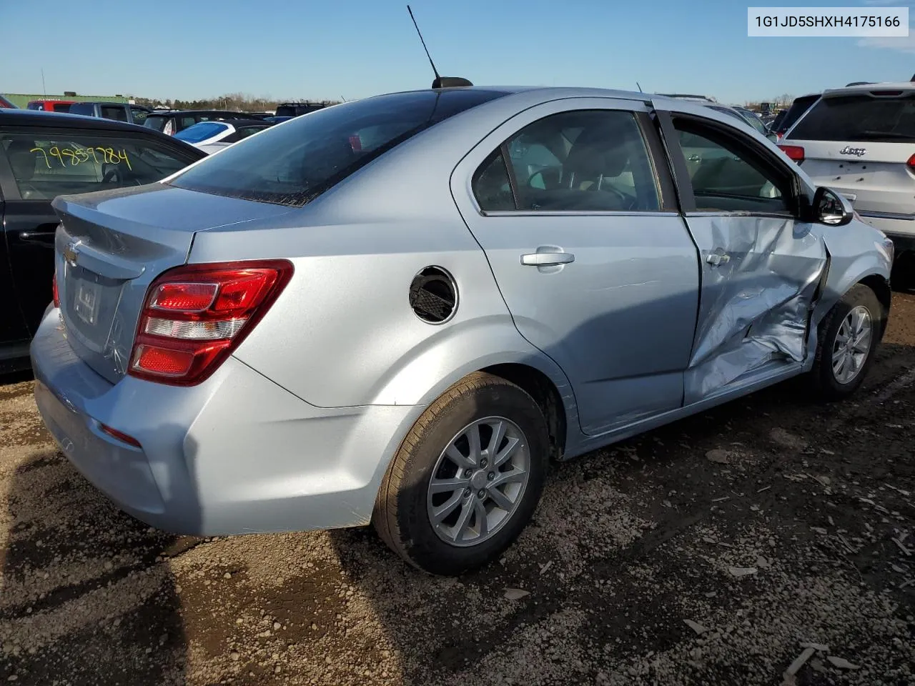 2017 Chevrolet Sonic Lt VIN: 1G1JD5SHXH4175166 Lot: 79902844