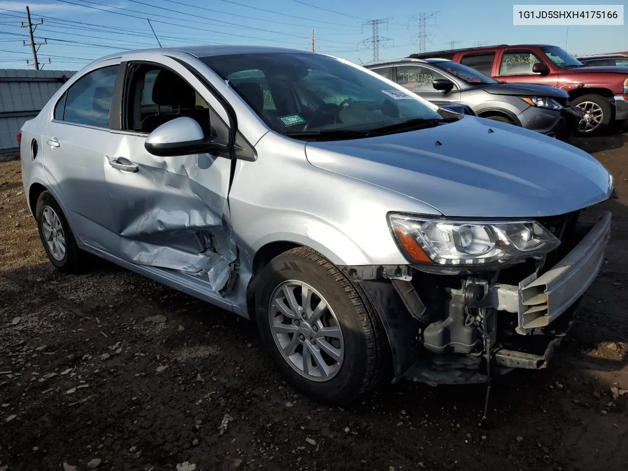 2017 Chevrolet Sonic Lt VIN: 1G1JD5SHXH4175166 Lot: 79902844