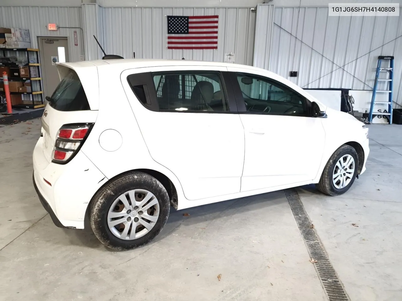 2017 Chevrolet Sonic VIN: 1G1JG6SH7H4140808 Lot: 79947214