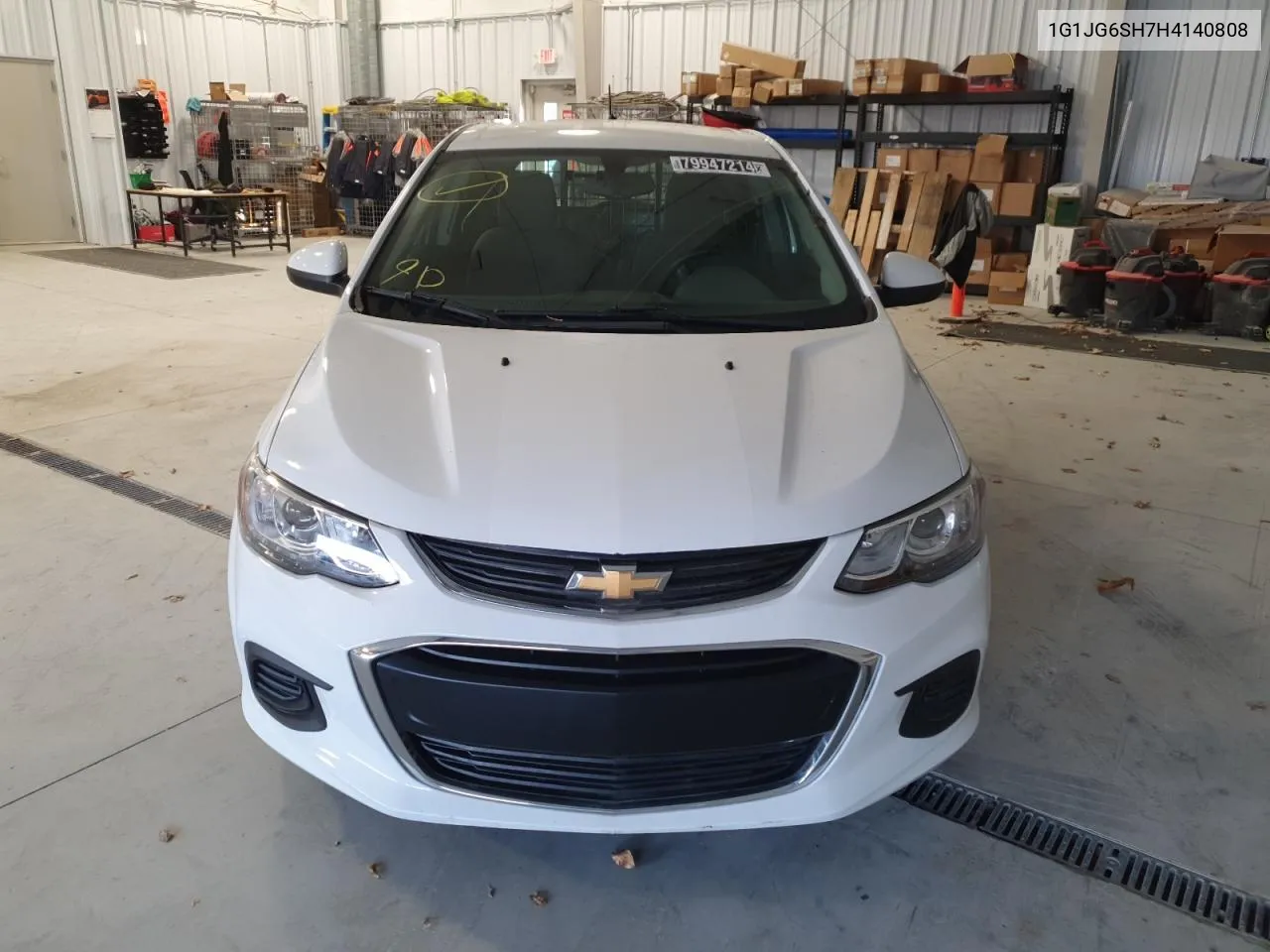 2017 Chevrolet Sonic VIN: 1G1JG6SH7H4140808 Lot: 79947214