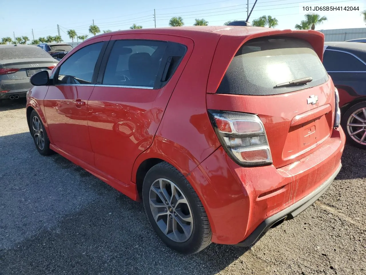 1G1JD6SB5H4142044 2017 Chevrolet Sonic Lt