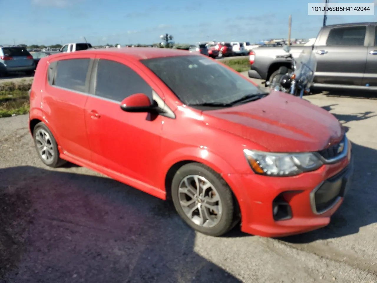 1G1JD6SB5H4142044 2017 Chevrolet Sonic Lt