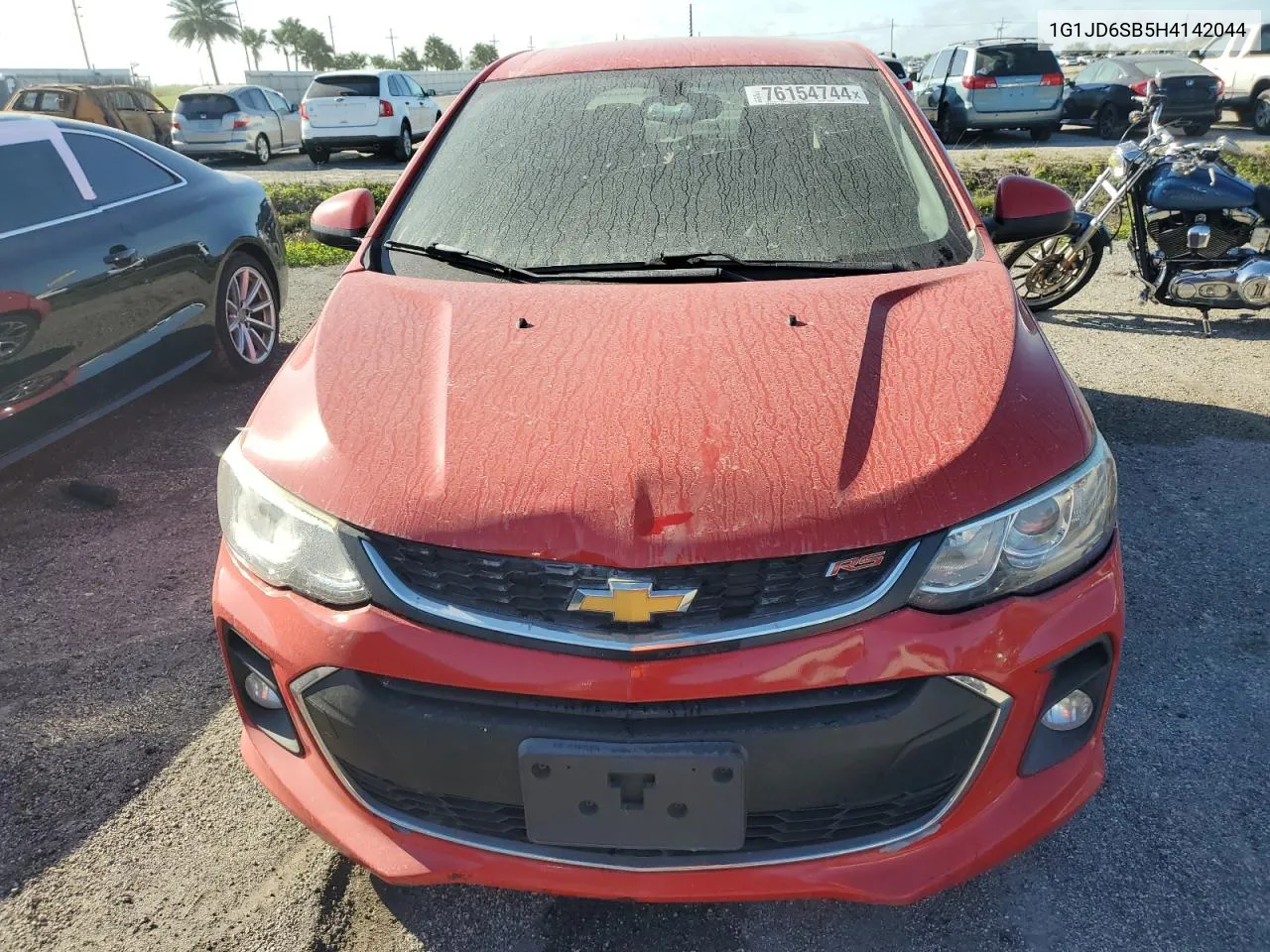 1G1JD6SB5H4142044 2017 Chevrolet Sonic Lt