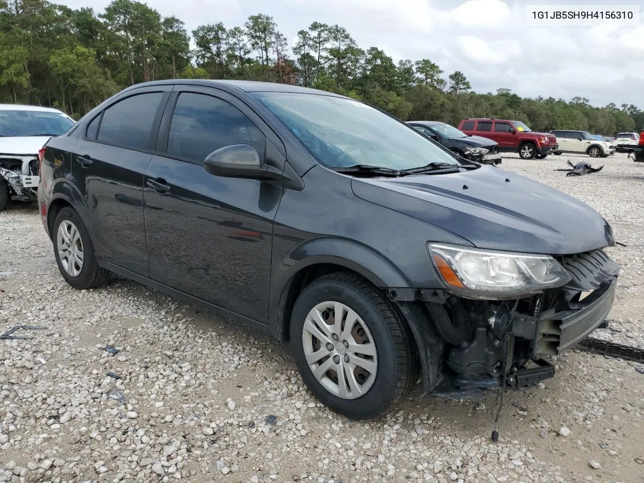 2017 Chevrolet Sonic Ls VIN: 1G1JB5SH9H4156310 Lot: 80972604