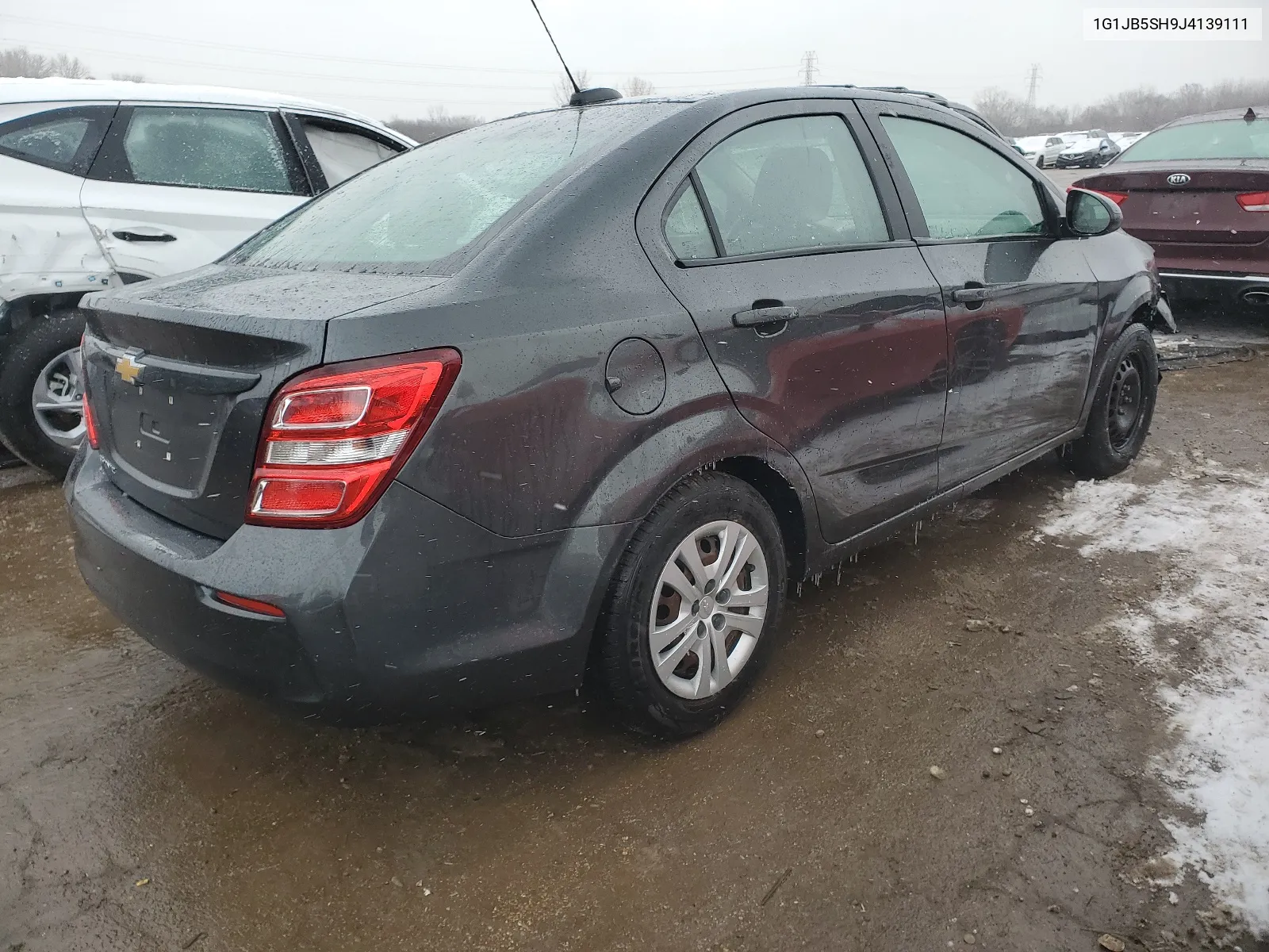 2018 Chevrolet Sonic Ls VIN: 1G1JB5SH9J4139111 Lot: 42513114