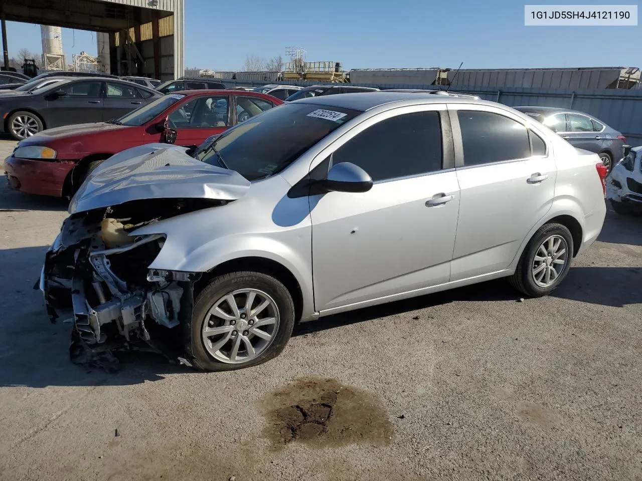 2018 Chevrolet Sonic Lt VIN: 1G1JD5SH4J4121190 Lot: 47322514