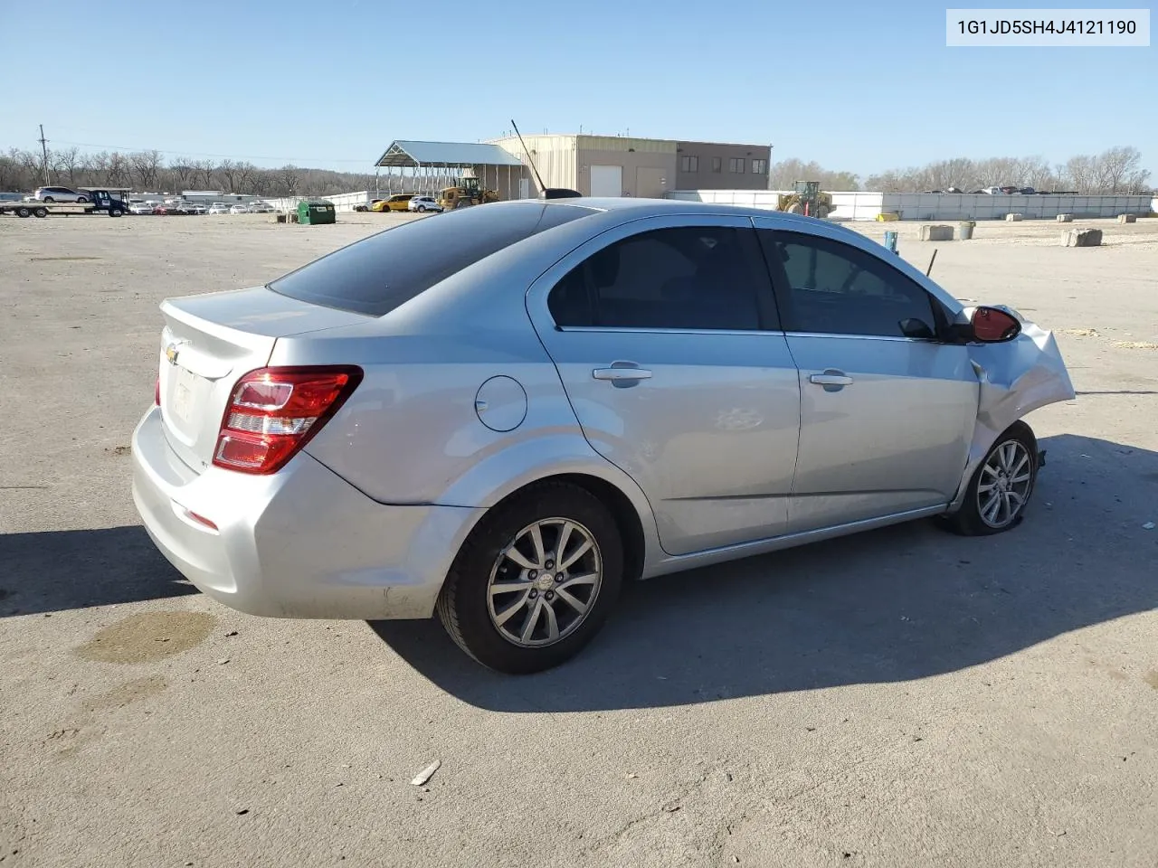 2018 Chevrolet Sonic Lt VIN: 1G1JD5SH4J4121190 Lot: 47322514