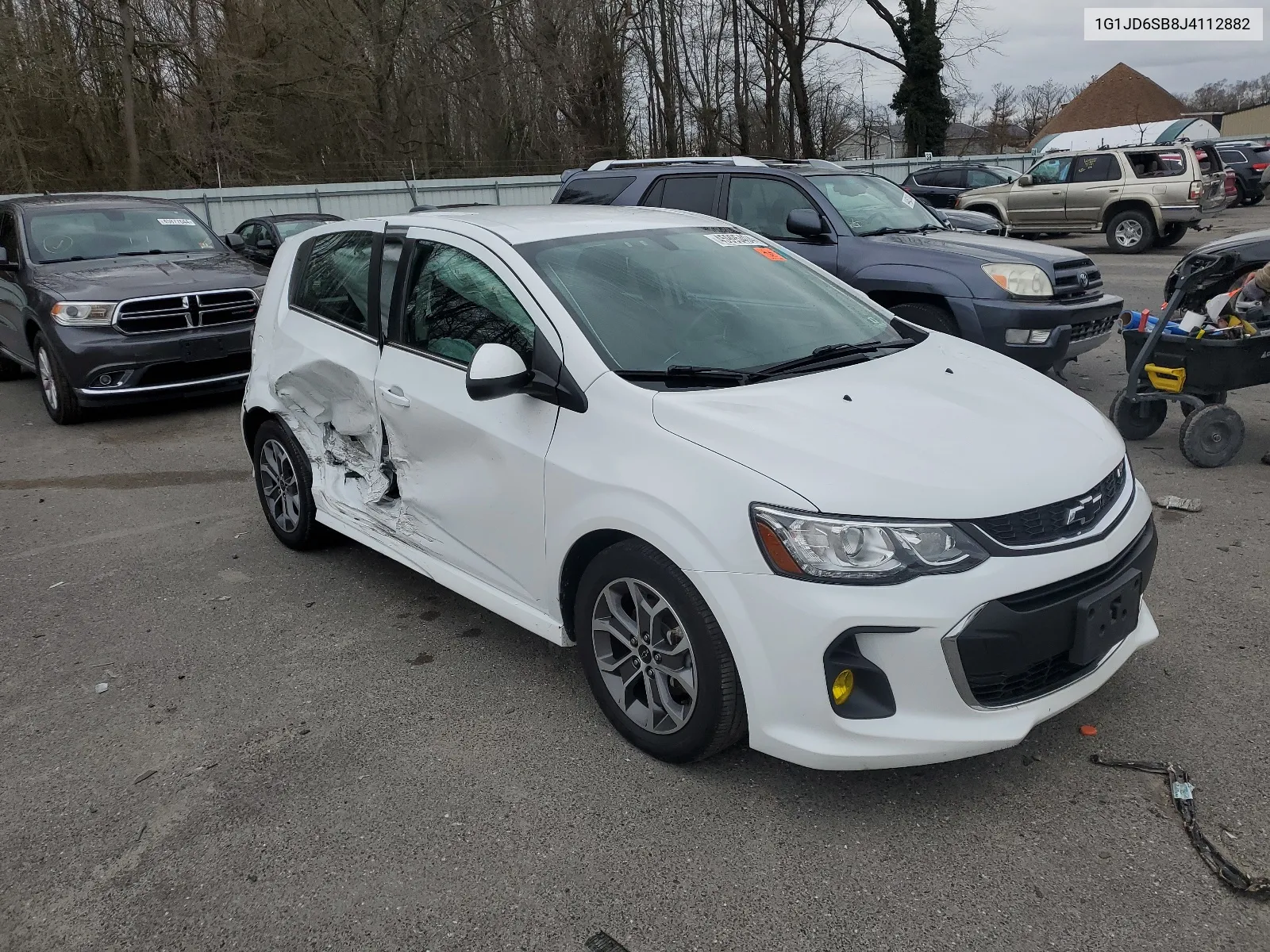 1G1JD6SB8J4112882 2018 Chevrolet Sonic Lt