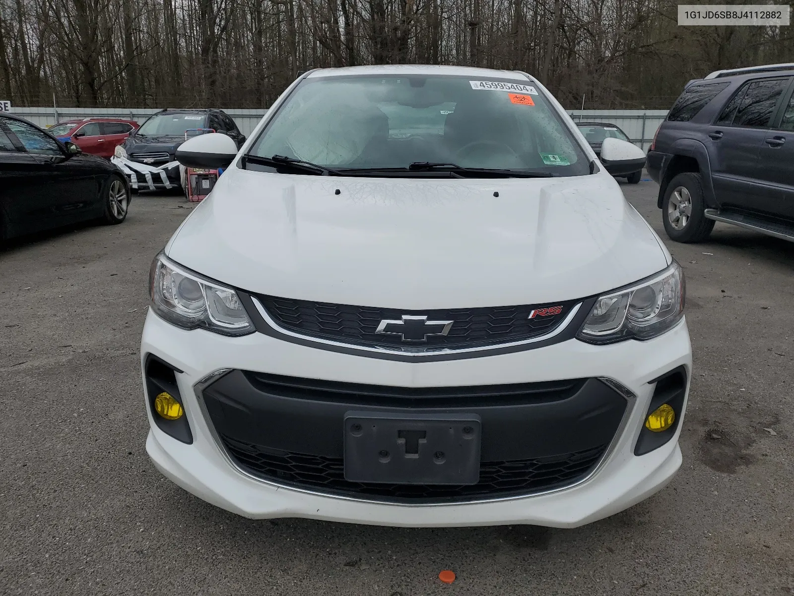 2018 Chevrolet Sonic Lt VIN: 1G1JD6SB8J4112882 Lot: 50329714