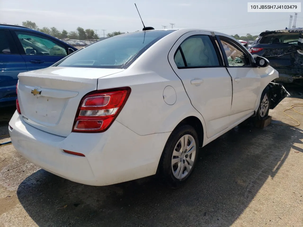 2018 Chevrolet Sonic Ls VIN: 1G1JB5SH7J4103479 Lot: 57505144