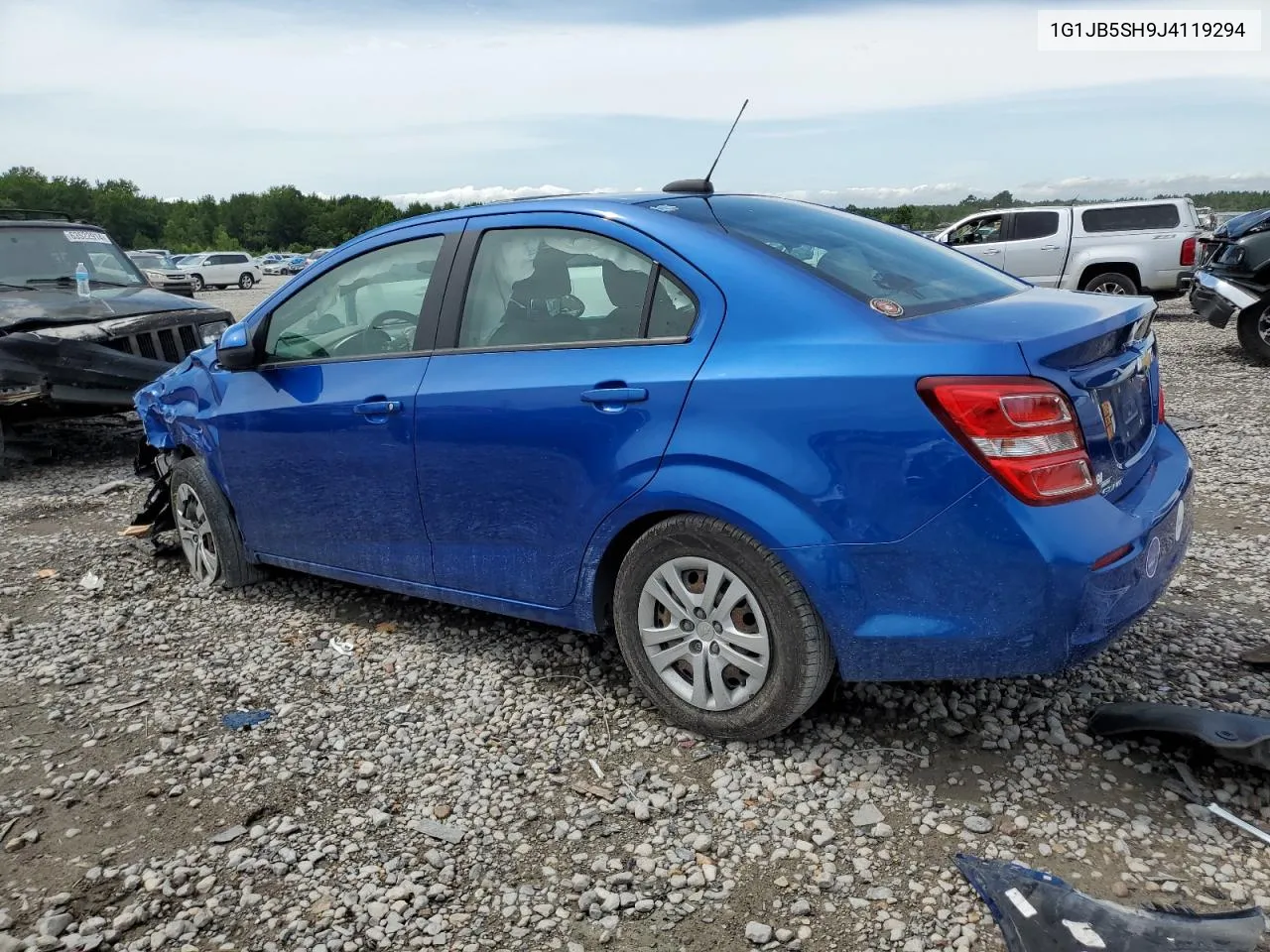 2018 Chevrolet Sonic Ls VIN: 1G1JB5SH9J4119294 Lot: 62960374