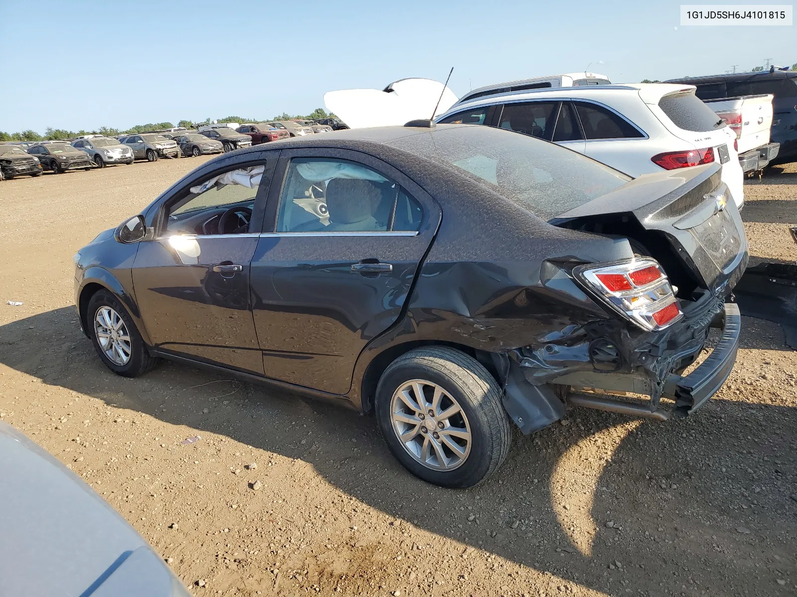 2018 Chevrolet Sonic Lt VIN: 1G1JD5SH6J4101815 Lot: 64911684