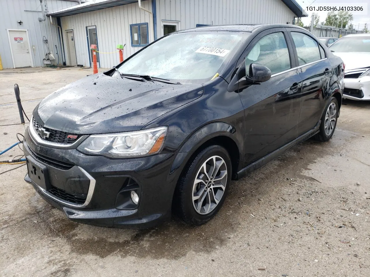 2018 Chevrolet Sonic Lt VIN: 1G1JD5SH6J4103306 Lot: 67700154