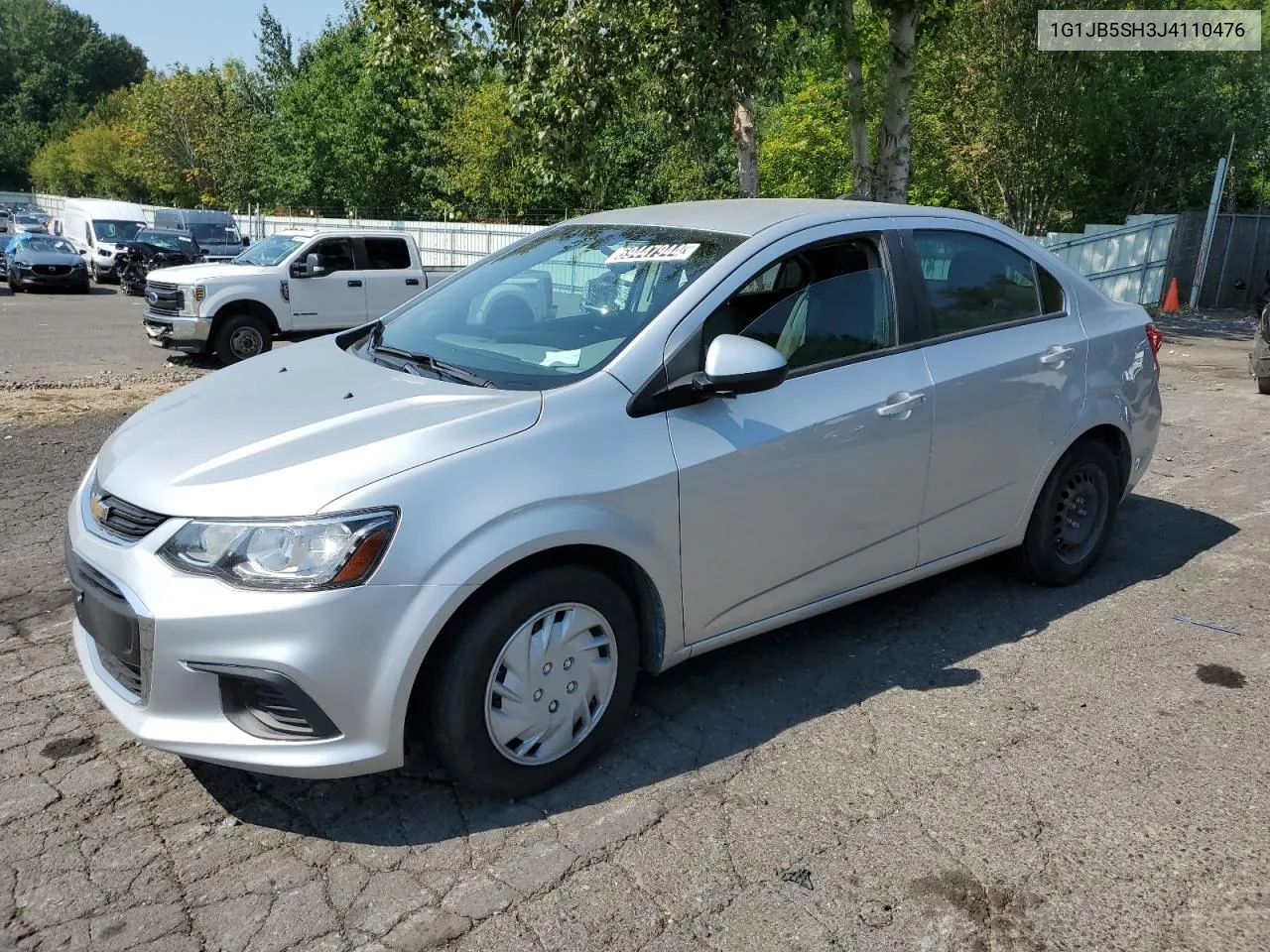 2018 Chevrolet Sonic Ls VIN: 1G1JB5SH3J4110476 Lot: 69447944