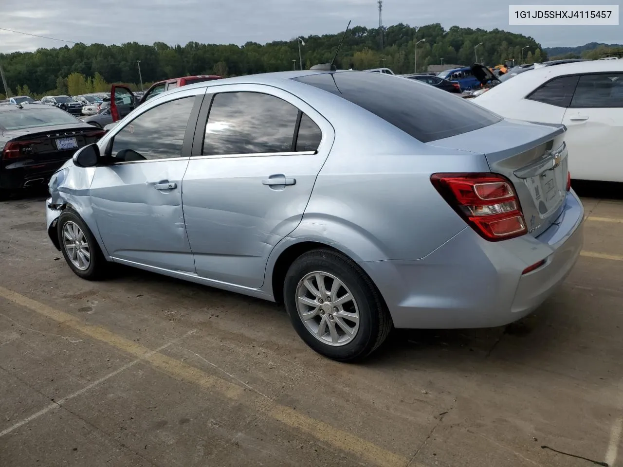 2018 Chevrolet Sonic Lt VIN: 1G1JD5SHXJ4115457 Lot: 72031584